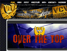 Tablet Screenshot of originalwrestling.cz